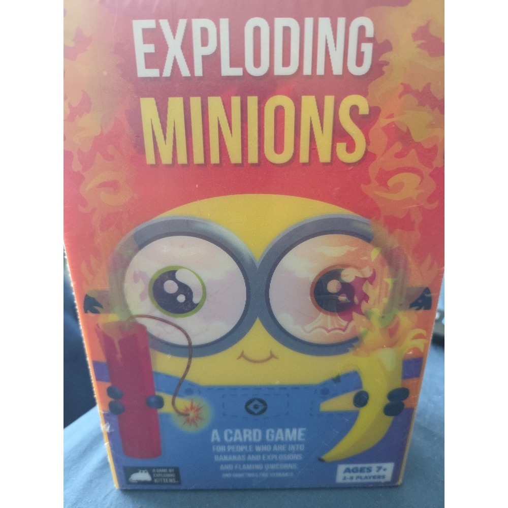 Exploding‎ Minions A Special Edition Card Game by Exploding Kittens Sealed